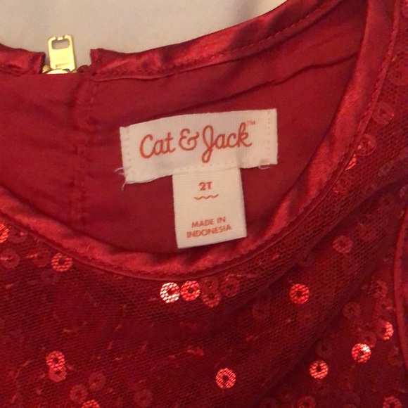 Fun sequined dress for festive event or Valentine’s Day. - Picture 2 of 4